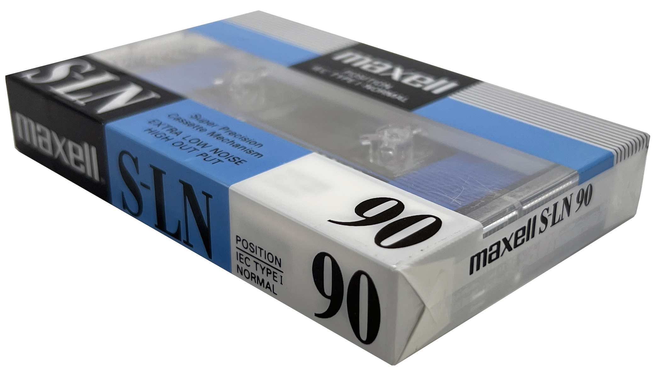 Compact Cassette Maxell S-LN 90 Type I Normal 1992 Europe