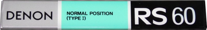Compact Cassette Denon RS 60 Type I Normal 1990 Japan