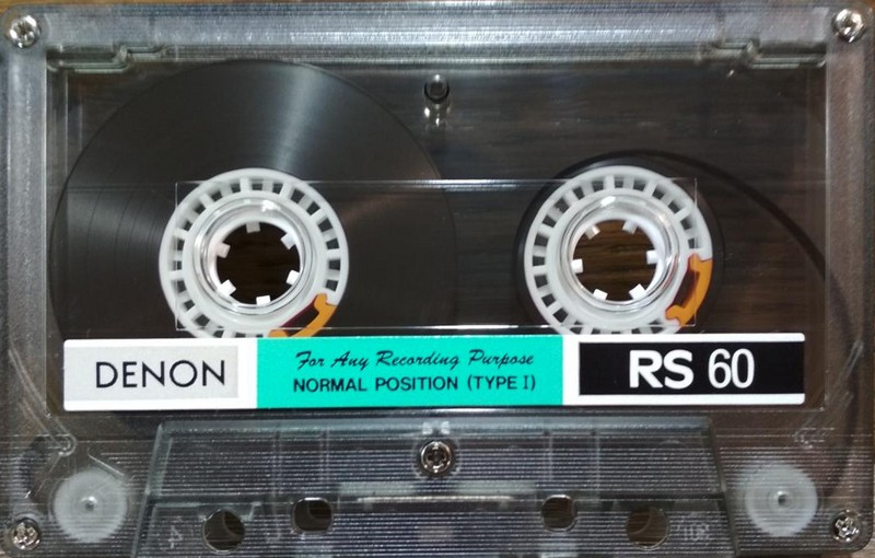 Compact Cassette Denon RS 60 Type I Normal 1990 Japan