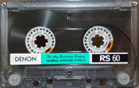 Compact Cassette Denon RS 60 Type I Normal 1990 Japan