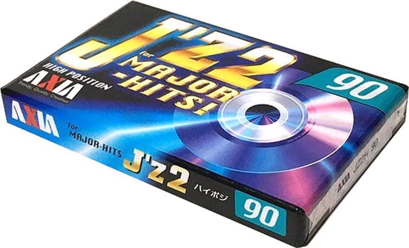 Compact Cassette AXIA J`z 2 90 "JZ2H 90" Type II Chrome 1998 Japan