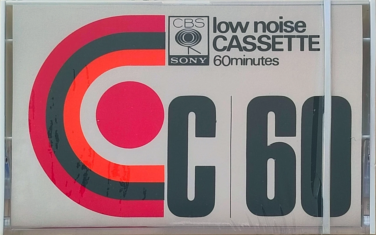 Compact Cassette CBS / Sony LN 60 Type I Normal 1974 Japan