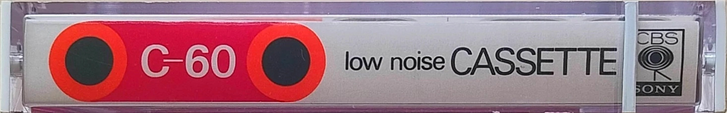 Compact Cassette CBS / Sony LN 60 Type I Normal 1974 Japan