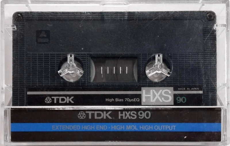 Compact Cassette TDK HX-S 90 Type II Chrome 1984 Australia, Europe