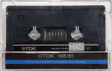Compact Cassette TDK HX-S 90 Type II Chrome 1984 Australia, Europe