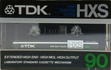 Compact Cassette TDK HX-S 90 Type II Chrome 1984 Australia, Europe