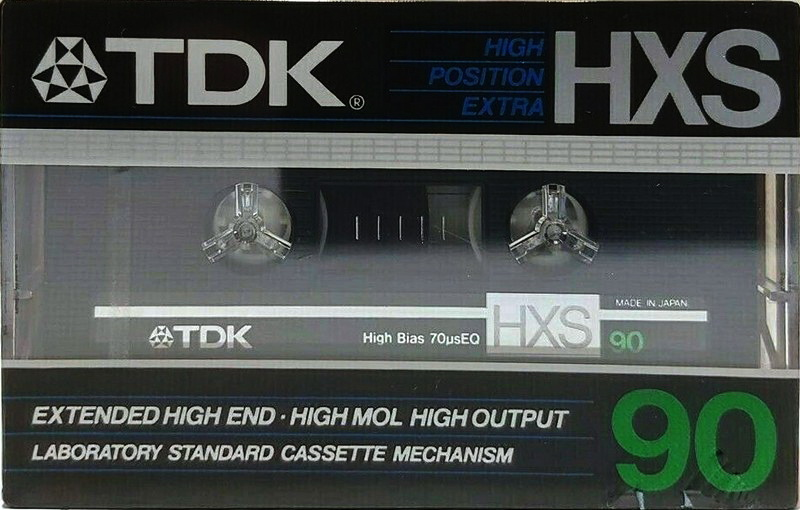 Compact Cassette: TDK  - HXS 90