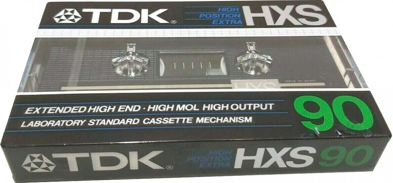 Compact Cassette: TDK  - HXS 90