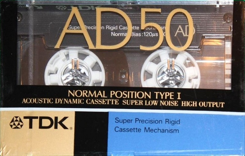 Compact Cassette: TDK  - AD 50