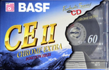 Compact Cassette BASF CE II Chrome Extra 60 Type II Chrome 1995 Europe