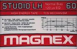 Compact Cassette Magnex Studio LH 60 Type I Normal 1985 Europe