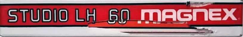 Compact Cassette Magnex Studio LH 60 Type I Normal 1985 Europe