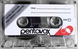 Compact Cassette Pentavox 60 Type I Normal Brazil