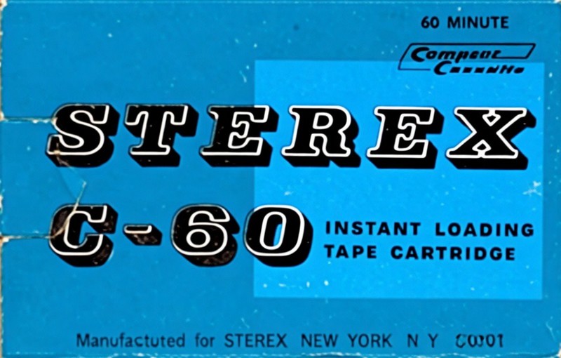 Compact Cassette Sterex 60 Type I Normal 1970 USA