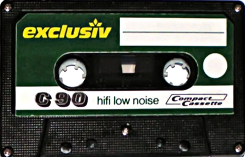 Compact Cassette Exclusiv 90 Type I Normal Hong Kong