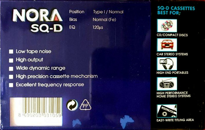 Compact Cassette:  Nora - SQ-D 60