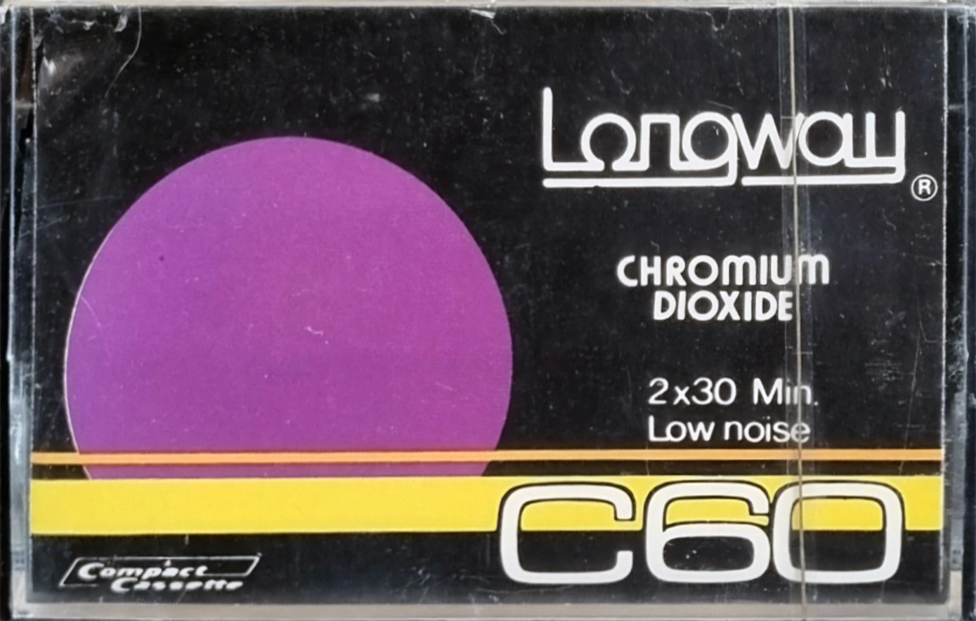 Compact Cassette Long Way 60 Type II Chrome 1975 Europe