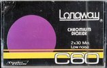 Compact Cassette Long Way 60 Type II Chrome 1975 Europe