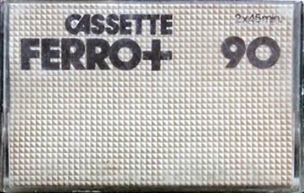 Compact Cassette No Name 90 "Ferro+" Type I Normal Unknown Country