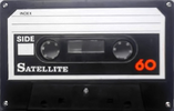Compact Cassette Satelitte 60 Type I Normal 1982 Germany