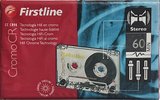 Compact Cassette First Line 60 "ChromoCR CC CR98" Type II Chrome Europe