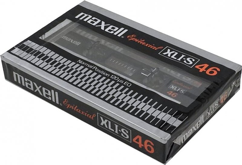 Compact Cassette Maxell XLI-S 46 Type I Normal 1980 Japan