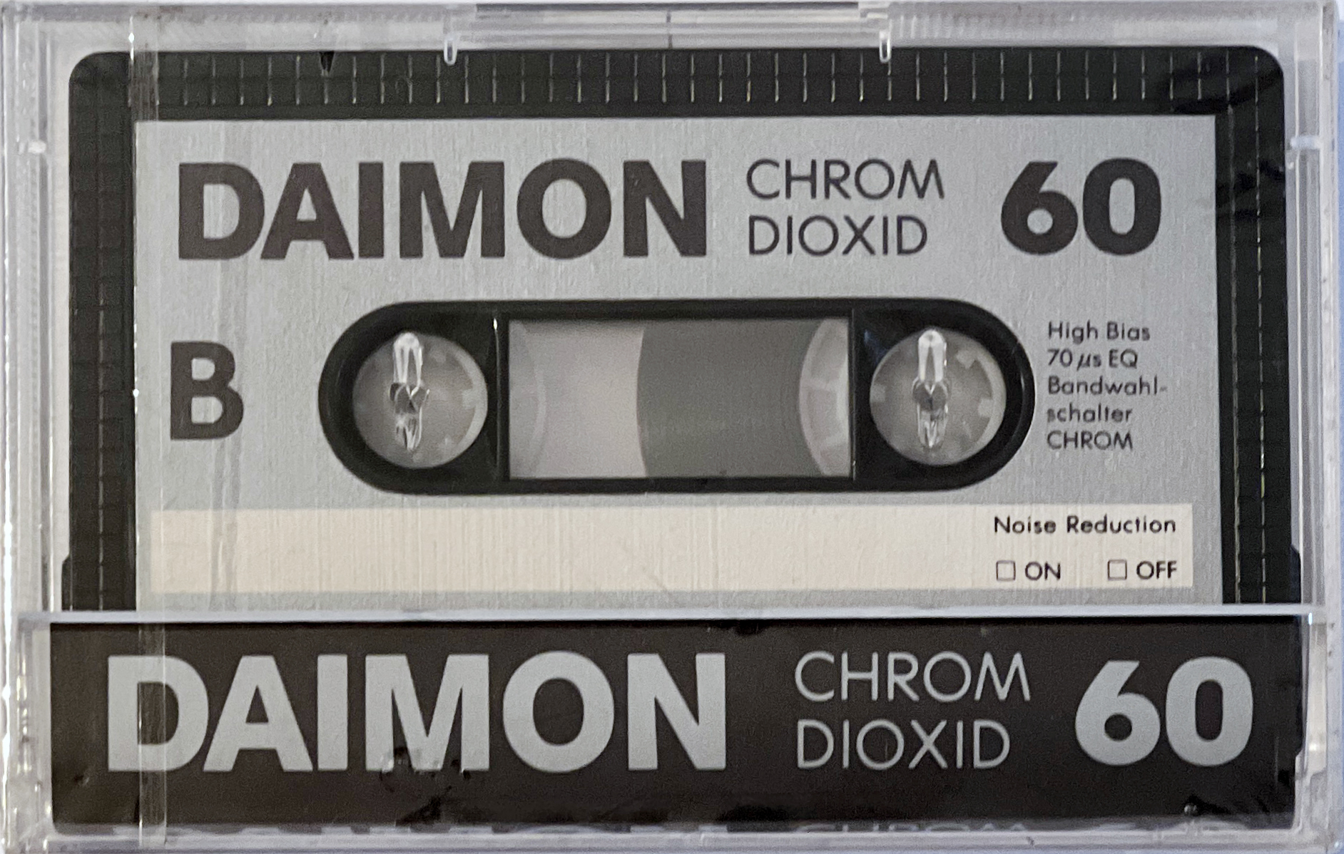Compact Cassette Daimon 60 Type II Chrome 1982 Germany