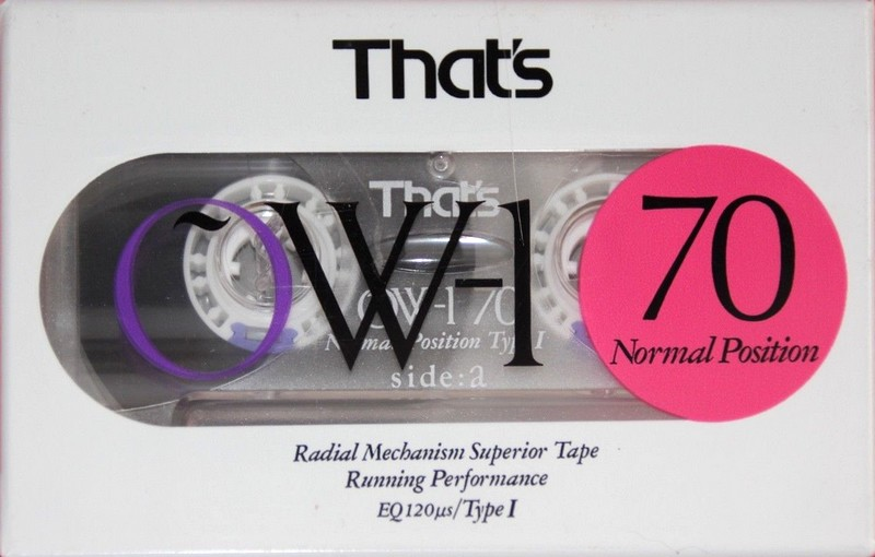 Compact Cassette: Taiyo Yuden Thats - OW-1 70