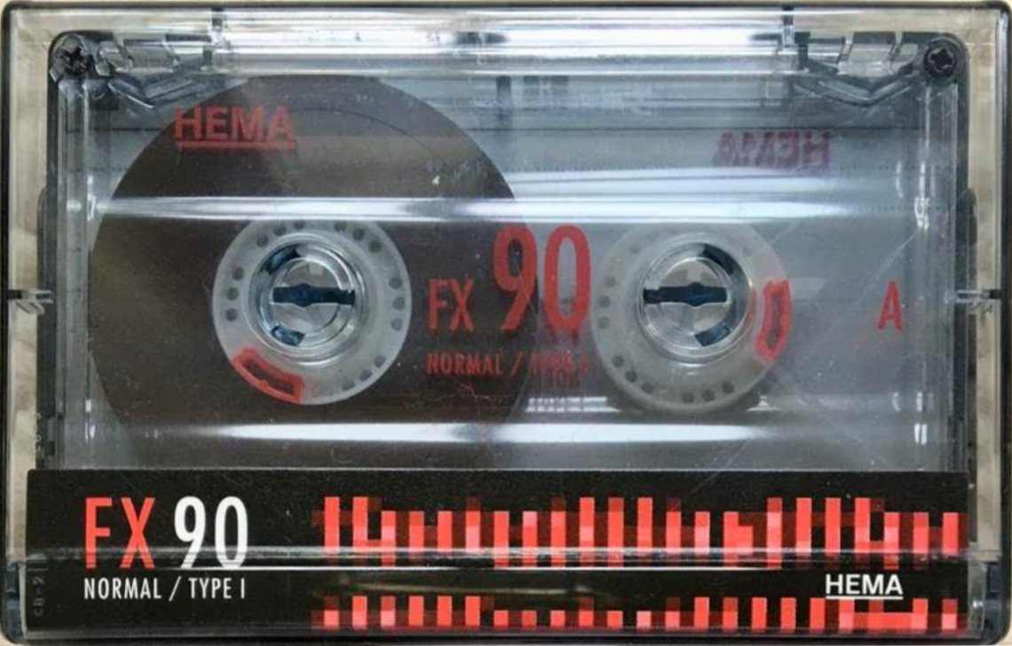 Compact Cassette Hema FX 90 Type I Normal 1995 Netherlands
