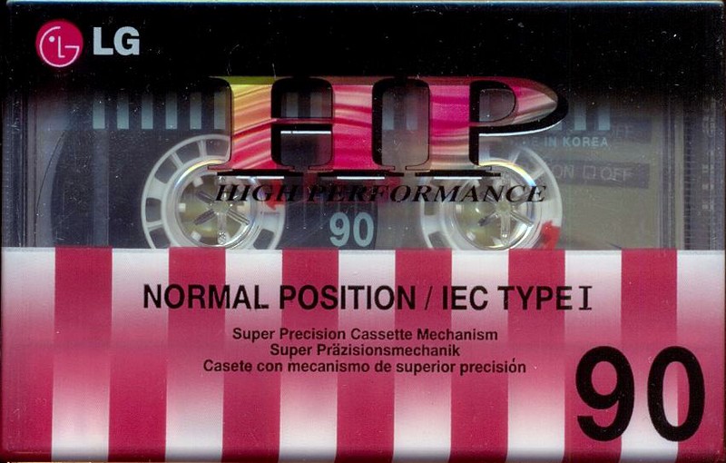 Compact Cassette LG HP 90 Type I Normal 1996 Europe