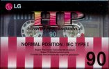 Compact Cassette LG HP 90 Type I Normal 1996 Europe