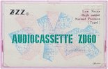Compact Cassette ZZZ Audiocassette ZD 60 Type I Normal 1988 China