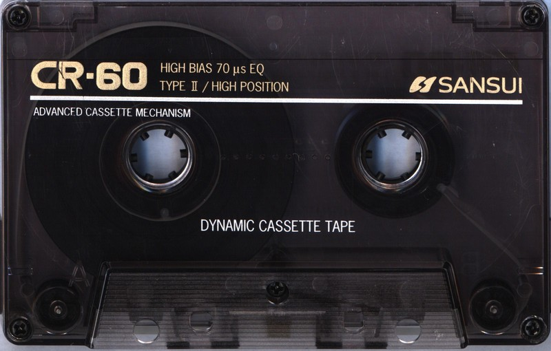 Compact Cassette:  Sansui - CR 60