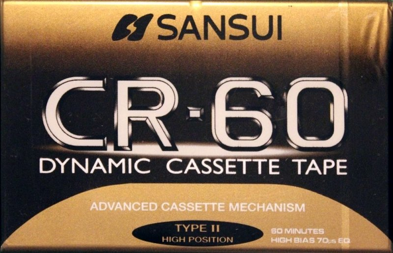 Compact Cassette:  Sansui - CR 60