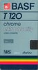 VHS, Video Home System BASF Extra Quality 120 Type II Chrome 1985 North America