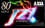 Compact Cassette AXIA J`z 1 80 "JZ1B 80" Type I Normal 1993 Japan