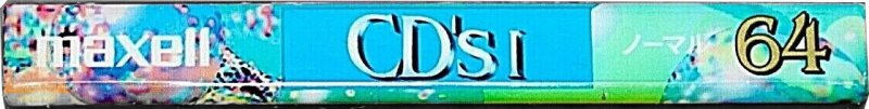 Compact Cassette Maxell CD`s I / CD`s 1 64 "CDS1-64G" Type I Normal 1994 Japan