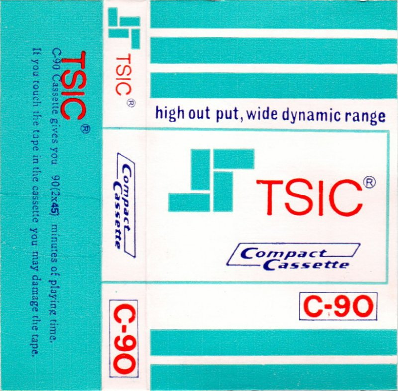 Compact Cassette: Unknown Tsic -  90