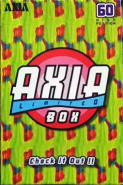 Compact Cassette AXIA Box Limited 60 "Check It Out!!" Type II Chrome 1999 Japan