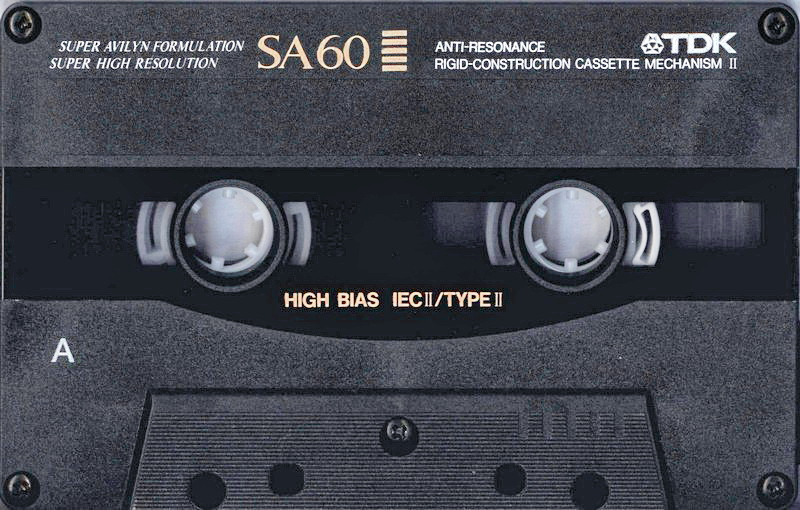 Compact Cassette: TDK  - SA 60