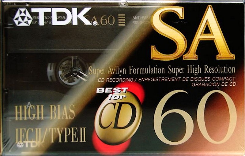 Compact Cassette: TDK  - SA 60