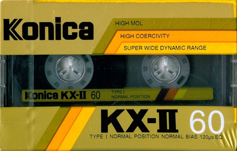 Compact Cassette:  Konica - KX-II 60