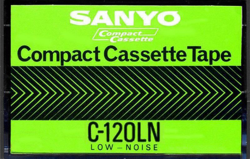 Compact Cassette Sanyo LN 120 Type I Normal 1975 Europe