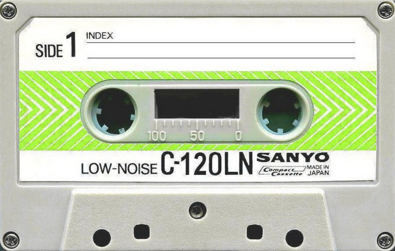 Compact Cassette Sanyo LN 120 Type I Normal 1975 Europe