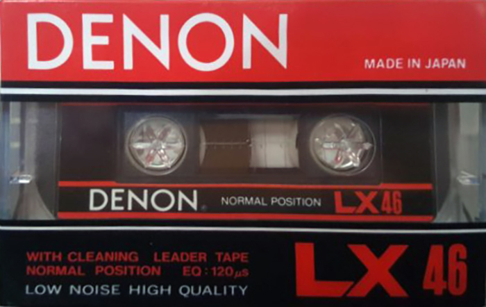Compact Cassette Denon LX 46 Type I Normal 1985 Europe