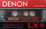 Compact Cassette Denon LX 46 Type I Normal 1985 Europe