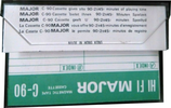 Compact Cassette Major 90 Type I Normal 1981 Hong Kong