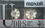 Compact Cassette Maxell UDII-S 46 Type II Chrome 1988 Japan