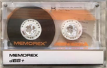 Compact Cassette Memorex dBS+ 60 Type I Normal 1989 Europe
