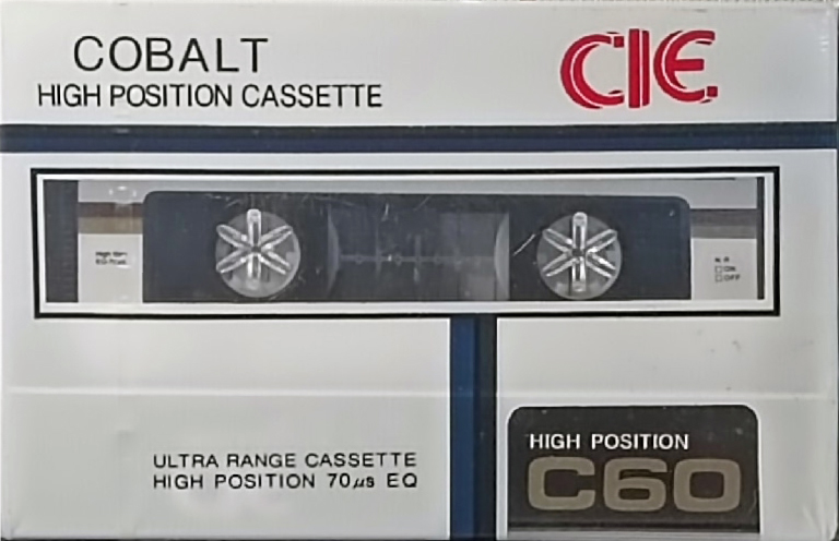 Compact Cassette CIE 60 "Cobalt" Type II Chrome 1988 Portugal